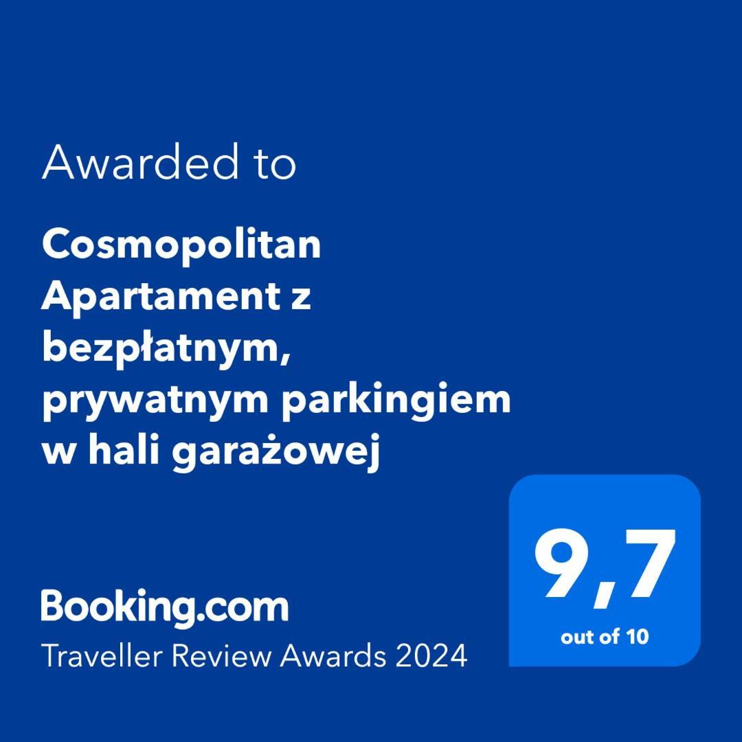 Cosmopolitan Apartament Z Bezplatnym, Prywatnym Parkingiem W Hali Garazowej Stary Toruń Eksteriør bilde
